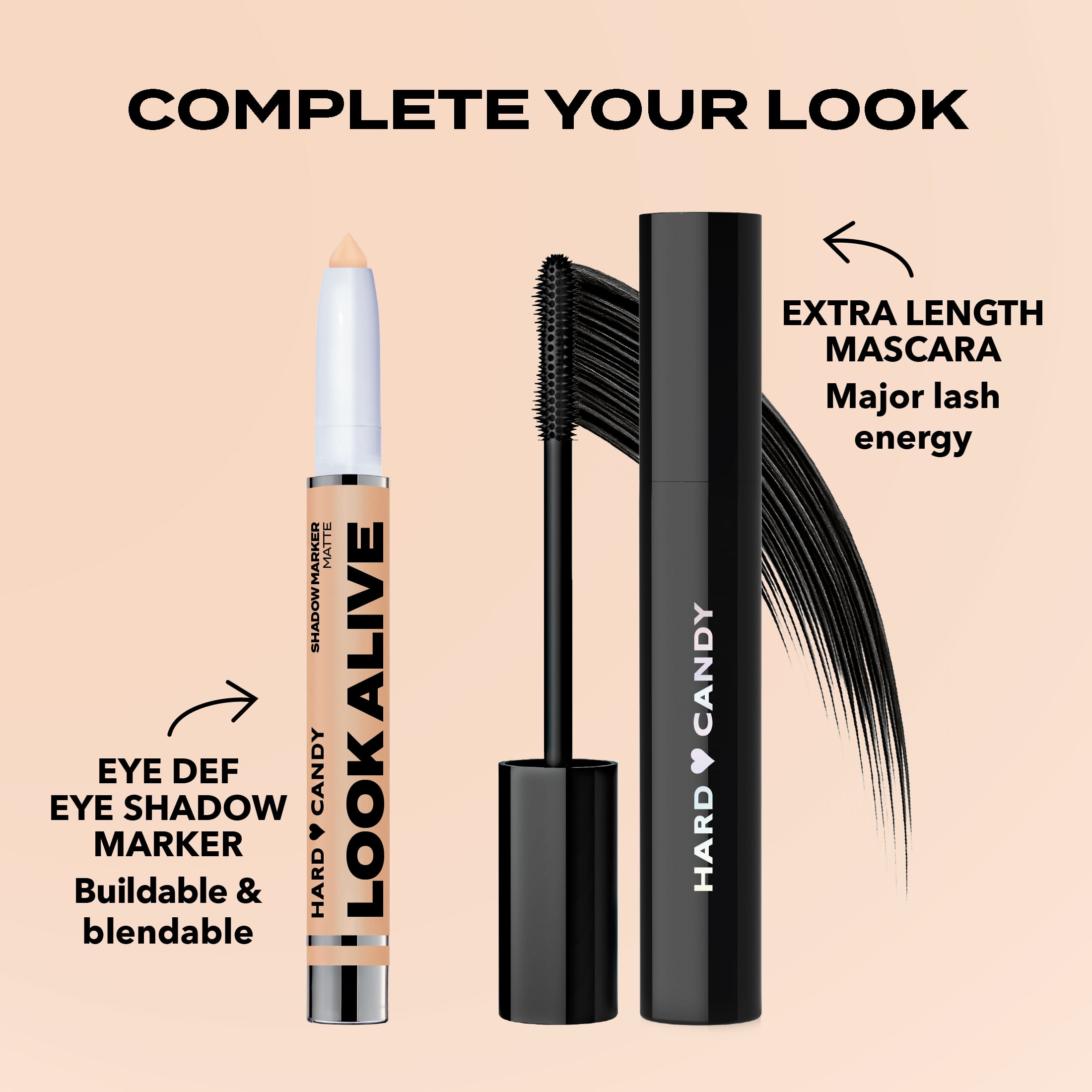 Hard Candy Eye Def Stick – Couleur crémeuse et mélangeable dans des finitions mates et chatoyantes