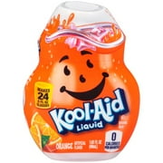 (12 pack) (12 Pack) Kool-Aid Orange Liquid Drink Mix, 1.62 fl oz Bottle