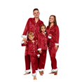 thumbnail image 1 of Tenues Assorties Famille Parent Enfant Vêtements de Papa pour Hommes Parent Enfant Tenues de Noël Chaudes Imprimé à Carreaux Vêtements de Maison Tenues de Papa, Tenues Assorties Famille pour Femmes Rouges TTG, 1 of 1