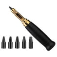 thumbnail image 3 of segolike Automatic Leather Hole Punch Set Versatile for Bookbinding Rotary Punch Tool Black, 3 of 9