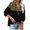 Black, variant on Fesfesfes Women Hooded Hooded Printing Loose Casual Long Sleeve Leopard Fashion Tops Tops on
