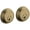 Brass, variant on Baldwin 8021190 Traditional Double Cylinder Deadbolt For 1-5/8" Bore Hole - Black