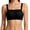 Black, variant on Levmjia Womens Wireless Bra Lace Solid Color Square Neck Adjustable Thin Straps Plus Size Seamless Lift Support Padded Daily Casual Outfits Spring Summer Daily Wear Elegant