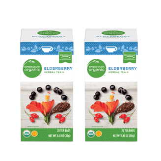 Simple Truth Organic Hibiscus Strawberry Raspberry Tea, 20 Bags,3