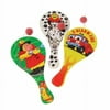 US Toy Company 4134 Firefighter Paddle Balls - Pack of 12