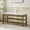 Brown, variant on VKNOW Multi-Tone Speckled Fabric Solid Wood Frame Bench, Beige, 300 lb Limit