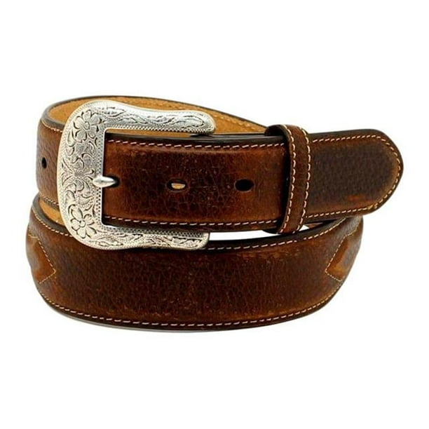 Ariat - Ariat A10214282-32 Mens Raised Arrow Stitched Leather Belt ...