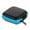 Blue, variant on Fdelink Storage Containers Mini Zipper Hard Leather Earphone Storage Bag Earphone Pouch Box Blue
