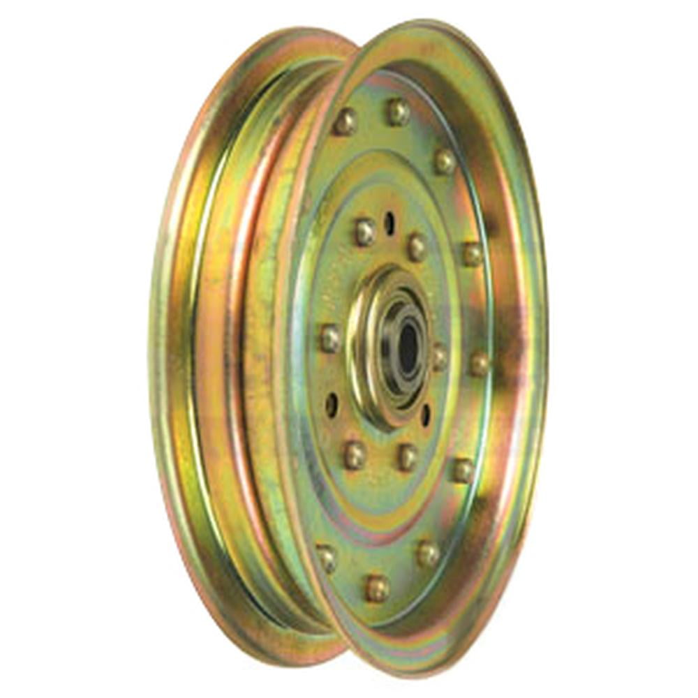 RAParts 12472 Flat Idler Pulley 1/2" X 6-3/4" Fits Ferris Replaces 5021976