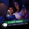 thumbnail image 4 of Rechargeable LED Book Light Flex, 3 Modes, Warm Light Clip On Reading Light with Flexible Neck for Reading in Bed, Book Reading Lamp (USB Included), 4 of 4