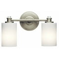 thumbnail image 2 of 45922NI Kichler Lighting Joelson - 2 Light Swing Arm Bath Vanity Approved for Damp Locations - with Transitional inspirations - 9.25 inches tall by 14, 2 of 2