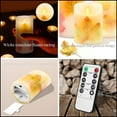 thumbnail image 6 of Goldprice Flameless Candles Light, Battery Candles Warm White Flameless Pillar Candles Moving Wick Flameless Candles Flickering Led Candles with Remote Control Timer Decorative Candles, 6 of 10