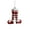C, variant on Christmas Legs Boot Candy Hanging Ornaments for Xmas Tree Wreath Holiday Party Decoration