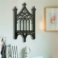 thumbnail image 2 of Racks for Storage Wooden Gothic Style Fence Type Wall Mounted Storage Rack Wall Storage Shelf, 2 of 8