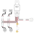 thumbnail image 4 of Barra de luces LED Nilight ZH416, 4 unidades, 10 cm, 60 W, combo Flood Spot, 4 of 8