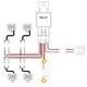 thumbnail image 4 of Barra de luces LED Nilight ZH416, 4 unidades, 10 cm, 60 W, combo Flood Spot, 4 of 8