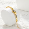 thumbnail image 4 of Pulsera de moda coreana con diamantes y circonitas para mujer, temperamento simple, pulsera de diamantes y circonitas con destellos de Joker, 4 of 6