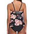 thumbnail image 2 of Blouson Tankini Swimsuits for Women Modest Bathing Suits Two Piece Loose Fit Swimwear, 2 of 6