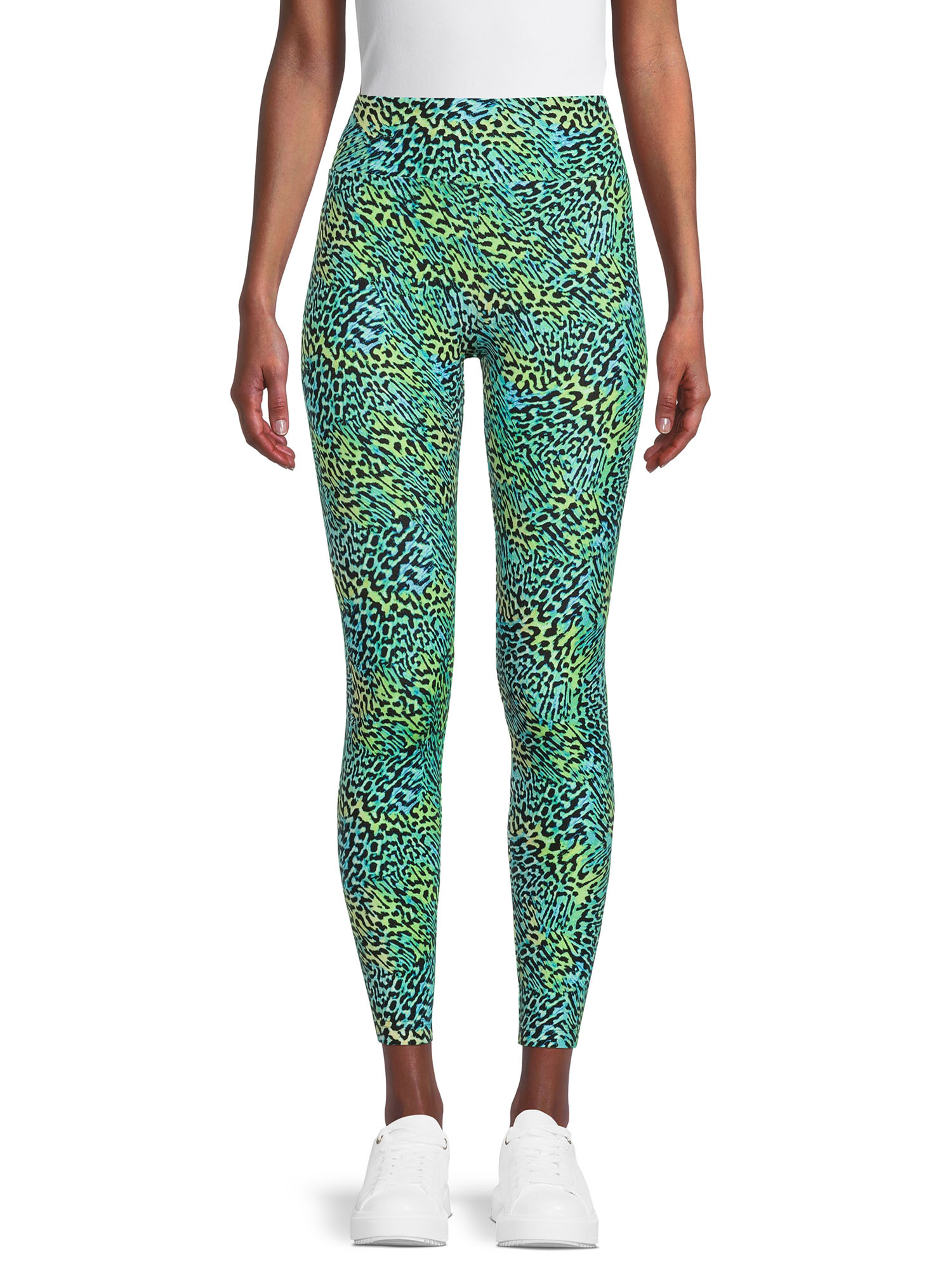 Time and Tru Women's Faux Leather Leggings