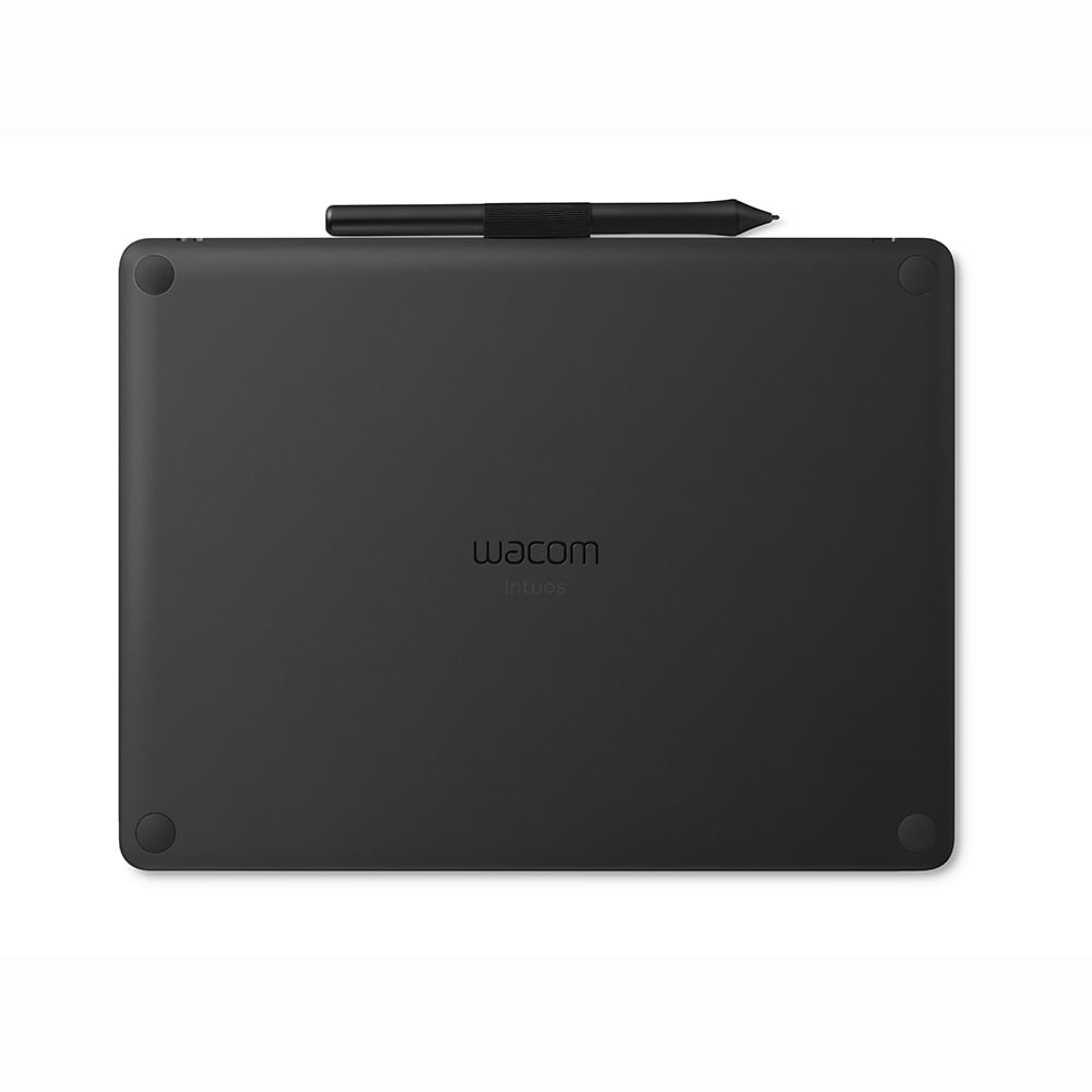 wacom CTL6100WLK0 Intuos Creative Pen Tablet Bluetooth - Medium, Black -  (Renewed)