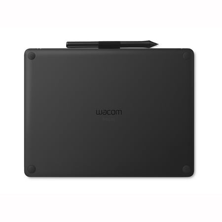 Wacom Intuos Wireless Graphics Drawing Tablet with 3 Bonus Software Included, 10.4" X 7.8", Black, Medium (CTL6100WLK0)