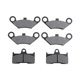 thumbnail image 1 of 6 pcs Front Rear Brake Pads Motorcycle Bicycle Disc Semi-metallic for CF moto CF 500 600 X5 X6 X8 U5 ATV UTV Moto Parts., 1 of 5