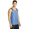 thumbnail image 4 of Classic Men Mesh Reversible Tank Color Carolina Blue Size Medium, 4 of 8