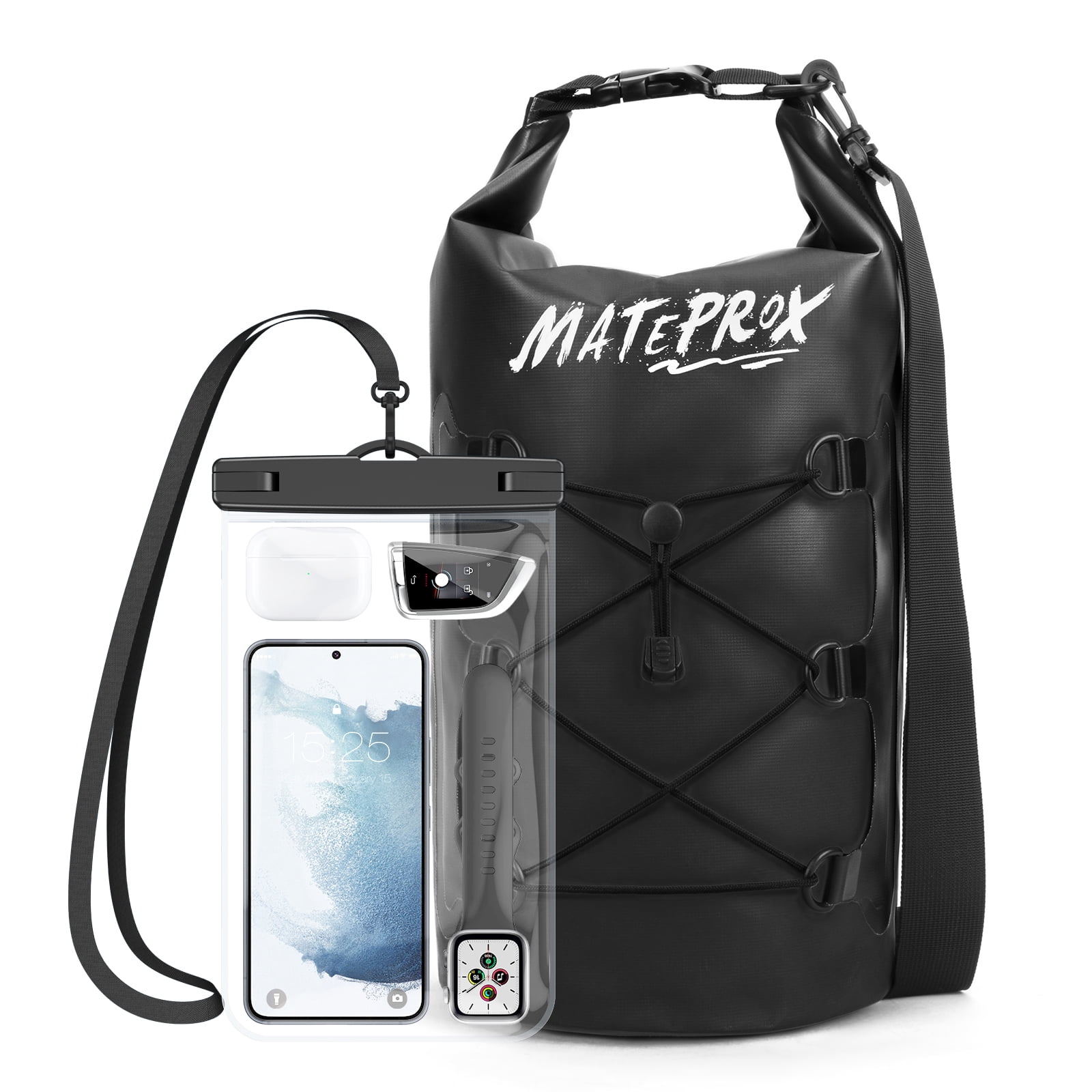 MATEPROX Waterproof Dry Bag, 10L Floating Dry Pouch Beach Bags for