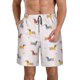 thumbnail image 1 of Fotbe Dachshund Dog Puppy Trajes de Baño Estampados para Hombre, Shorts de Verano de Secado Rápido, Ropa de Playa, Bañadores-Small, 1 of 6