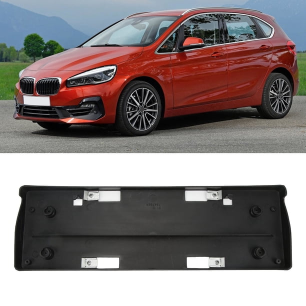 Soporte De Placa De Matrícula, Soporte De Matrícula De Parachoques Delantero Fácil De Instalar Resistente A La Deformación 51137347059 Para Coche