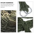thumbnail image 4 of OULII 2Pcs Portable Outdoor Nylon Mesh Hammocks Foldable Sleeping Swing Bed Assorted Color, 4 of 5