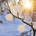 thumbnail image 4 of Luxshiny 20pcs Volleyball Decoration Cutouts With Jute Rope For Sports Themed Parties And DIY Projects, 4 of 8