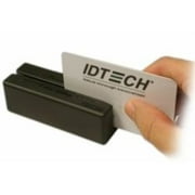 Id Tech Magnetic Card Reader (Tracks 1, 2 & 3) - USB - Black