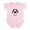 Petal Pink, variant on CafePress - Big Nose Beagle Infant Bodysuit - Baby Light Bodysuit, Size Newborn - 24 Months