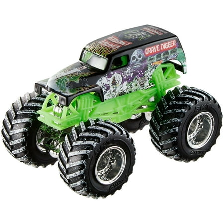 Hot Wheels Monster Jam 1:64 Scale Snow Vehicles (Styles May (Best Vehicle For Deep Snow)