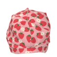 thumbnail image 4 of Disketp Strawberry And Flowers Unisex Knit Hats Beanies Hats for Men Women Winter Beanies Men's Women's Knit Cuffed Beanies Hats Beanie, 4 of 7