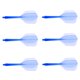 thumbnail image 4 of 12 piezas transparentes ejes de dardo de rosca 2BA y conexión de Dart Flights Sunnimix Dart Shafts y Dart Flights, 4 of 8