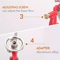 thumbnail image 4 of Wmool Metal Polyurethane Foam Gun Mounting Foam Polyurethane Gun Foam Foam Sealing Construction Fil Insulating I5S1 Sealant Tools, 4 of 8