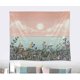 thumbnail image 3 of Tapiz de paisaje con pinturas al óleo de 200x150cm, Luna, nubes, tela para colgar en la pared del dormitorio, fondo Floral, 3 of 3
