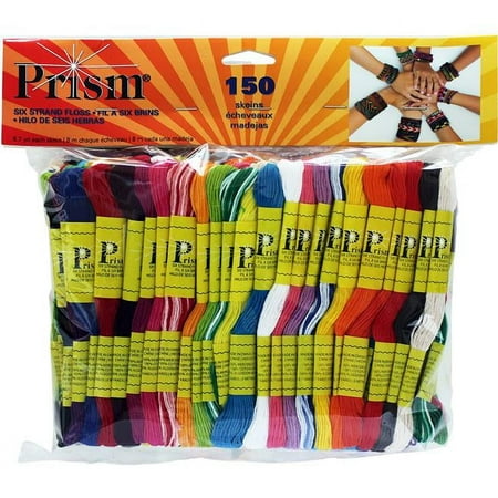 UPC: 0077540745180 | DMC Prism Craft Floss XL Pack 8.7yd 150/Pkg-Assorted Colors