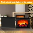 thumbnail image 4 of Fireplace Lanterns Decorative,Small Fake Fireplace,Flame Effect LED Fire Lamp,Battery Operated USB Charge Portable Fireplace,Indoor Outdoor Christmas Decoration (No Heater Function Black), 4 of 8