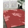 thumbnail image 2 of Ahgly Company Indoor Rectangle Patterned Ferrari Red Area Rugs, 5' x 7', 2 of 6