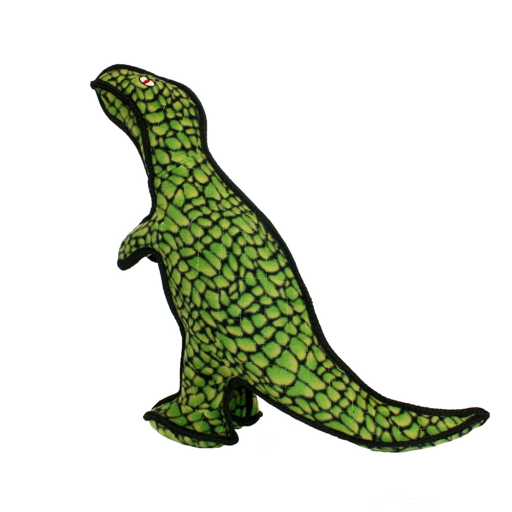 TUFFY® World's Tuffest Soft Dog Toy Dinosaur TRex Multiple