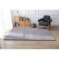 thumbnail image 2 of MDA Home Rabbit Gray Faux Rabbit Fur Area Rug - 5' x 7', 2 of 8
