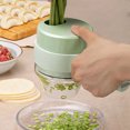 thumbnail image 4 of Toystoory Picadora eléctrica de mano portátil, trituradora de carne de ajo y jengibre, procesador de alimentos vegetales, molinillo para, 4 of 6