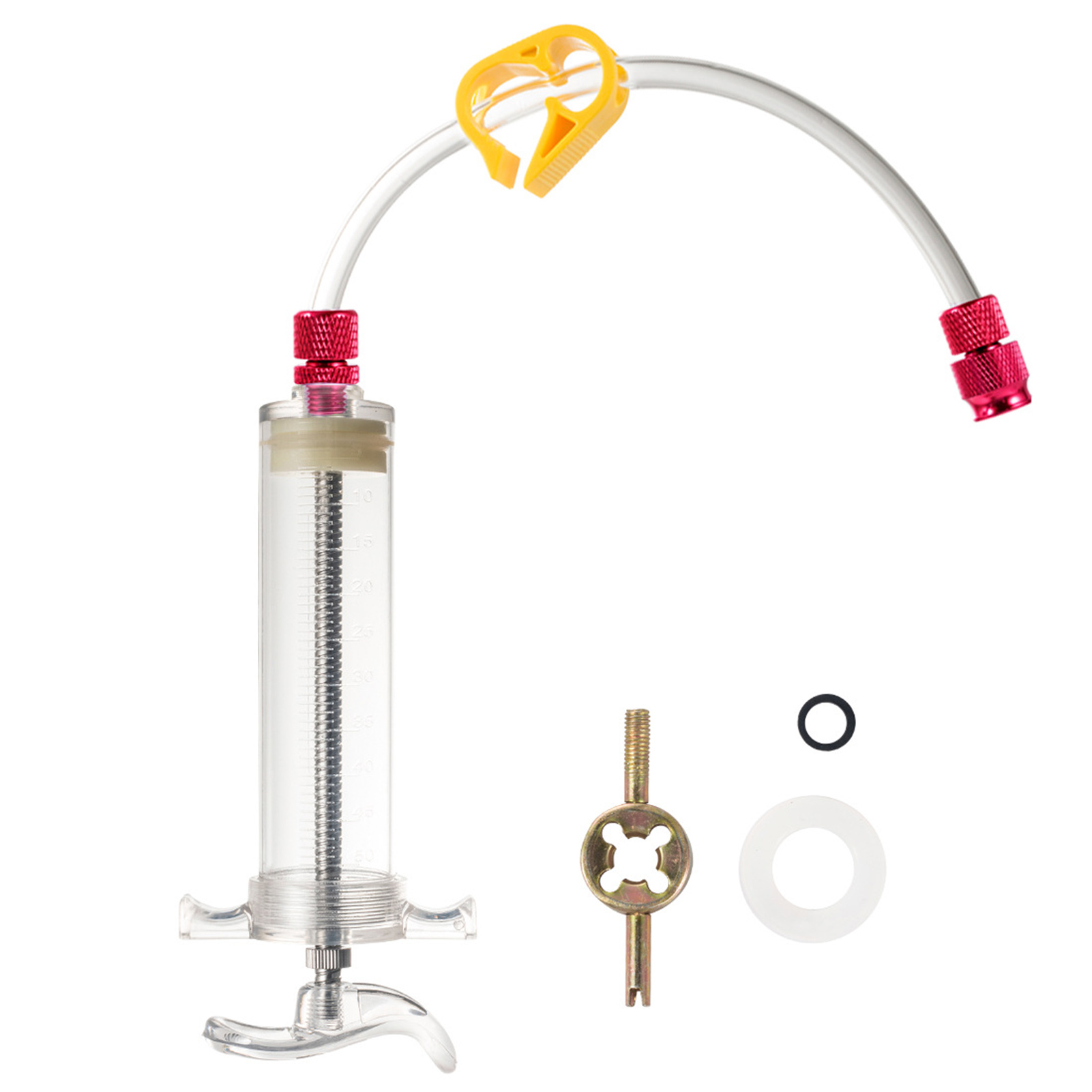 UDIYO 20ml Tire Sealant Syringe Wide Compatible Reusable PVC Cycling