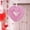 Style A, variant on Abbraccia Valentine Decoration Foam Flower Rose Wreath Wedding Party Wreath Floral Wreath for Girlfriend or Mother Multipurpose Durable D