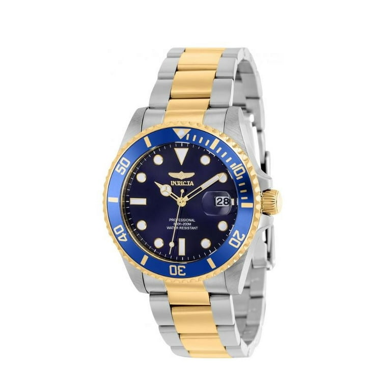 Invicta Pro Diver Ladies 38mm Stainless Steel Blue Dial Quartz Watch 37151 Walmart
