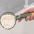 thumbnail image 4 of Rice Portion Scoop, Rice Cup Scoop Clip Design 180ML Kitchen Scoops Set Plastic Scoops Rice Measuring Cup with Long Handle for Rice, Flour, Dry Foods, Candy, Coffee Beans, 4 of 7