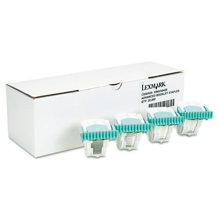 Lexmark Staples for Lexmark C935, X94XE, X85XE AND X86XE, Four Packs of 5,000 Each